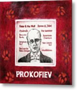Prokofiev Metal Print