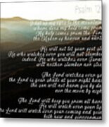 Psalm 121 Metal Print