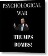 Psychological War Metal Print