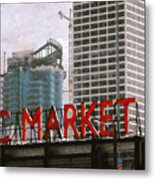 Public Market Metal Print