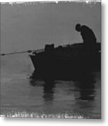 Pulling The Nets 2 Metal Print