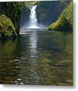 Punchbowl Falls Metal Print