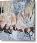 Purified Hands Metal Print