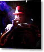 Purple Haze Boss Metal Print