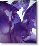 Purple Lace Metal Print