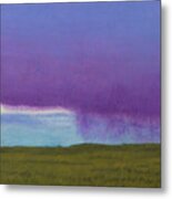 Purple Rain Metal Print