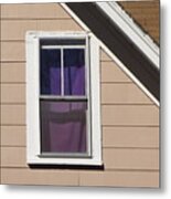 Purple Shade Composition Metal Print