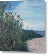Putting Out To Sea Metal Print