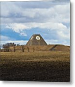 Pyramids Of North Dakota Metal Print