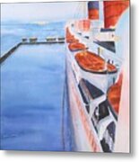 Queen Mary From The Bridge Metal Print