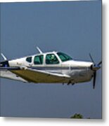 Race 35 Fly By Metal Print