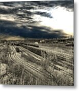 Rail Yard 4 Metal Print