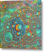 Rainbow Color Flow Metal Print