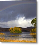Rainbow Loch Tulla Metal Print