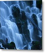 Ramona Falls In Close Metal Print