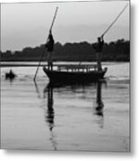 Rapti River Cruising Metal Print