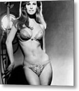 Raquel Welch, Portrait From The Film Metal Print
