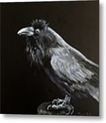 Raven On Post Metal Print