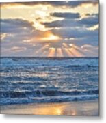 Rays Of Light Metal Print