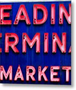 Reading Terminal Market Metal Print