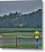 Ready To Fly A Touch-and-go Metal Print