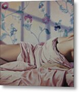 Reclining Nude Metal Print