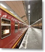 Red Arrow Express Metal Print