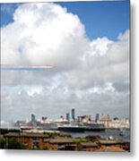 Red Arrows And The Three Queens Metal Print