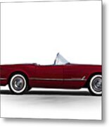 Red C1 Convertible Metal Print