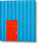 Red Door No. 9 Metal Print