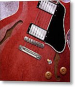 Red Es-335 Metal Print