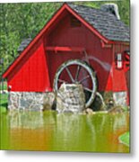 Red Mill Metal Print