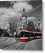 Red Rocket 43c Metal Print