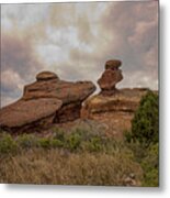 Red Rocks Ii Metal Print