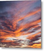 Red Sky Metal Print