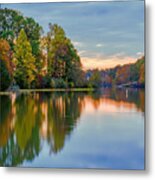 Reflections Of Autumn Metal Print