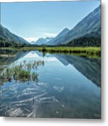 Reflections On Tern Lake Metal Print