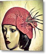 Regal Mademoiselle Metal Print