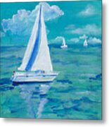 Regatta Winds Metal Print