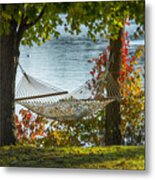 Relax By The Water Metal Print
