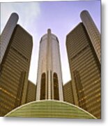 Renaissance Center Metal Print