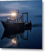 Research Vessel Metal Print