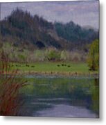 Reservoir Spring 2 Metal Print