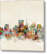 Richmond City Skyline Metal Print