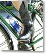 Riding In Style Metal Print