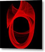 Ring Unraveling Ii Metal Print