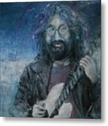 Ripple In Still Water - Jerry Garcia Metal Print