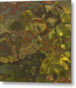 River Light Patterns Metal Print