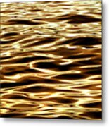 River Of Gold Metal Print