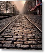 River Street Railway Metal Print